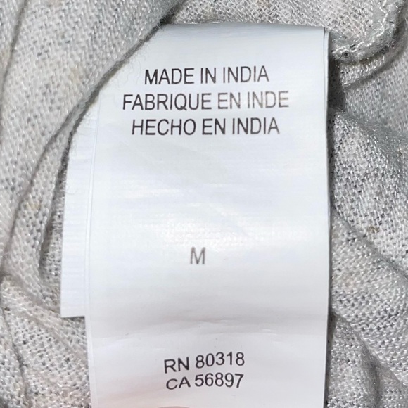 Lucky Brand Blouse Lace V-Neck Tassel Tie Front Floral Printed Hem Short Sleeve - Picture 4 of 5